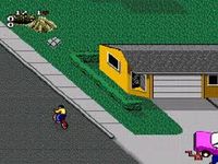 une photo d'Ã©cran de Paperboy 2 sur Nintendo Super Nes